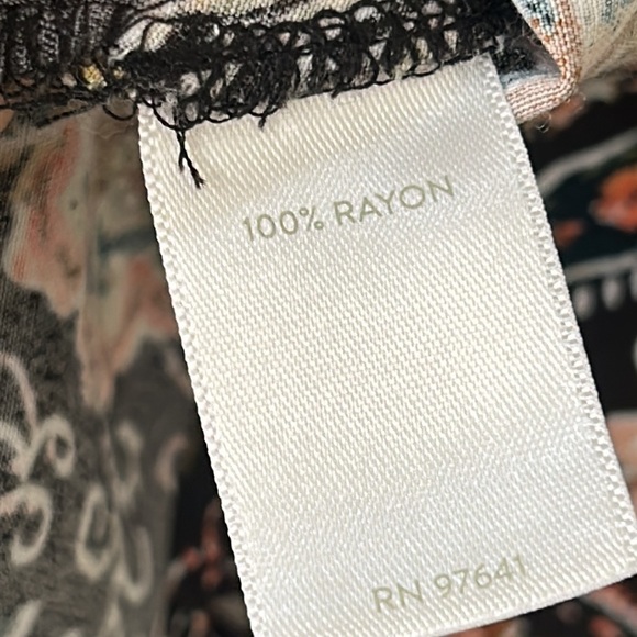 J. JILL Paisley Print Button Down Long Sleeve Tunic Size Large - Picture 11 of 16